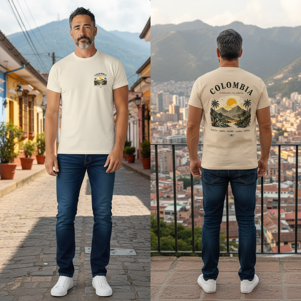 Atardecer Colombiano — Hombre