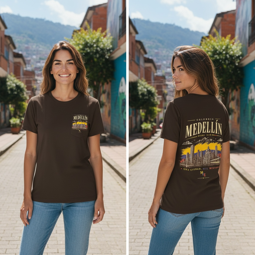 Medellín Ilustrado — Femme
