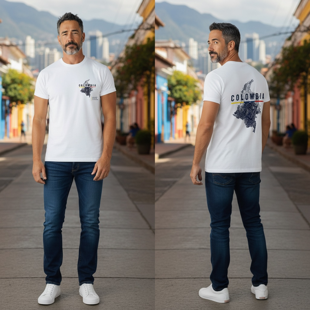 Mapa de Colombia — Men