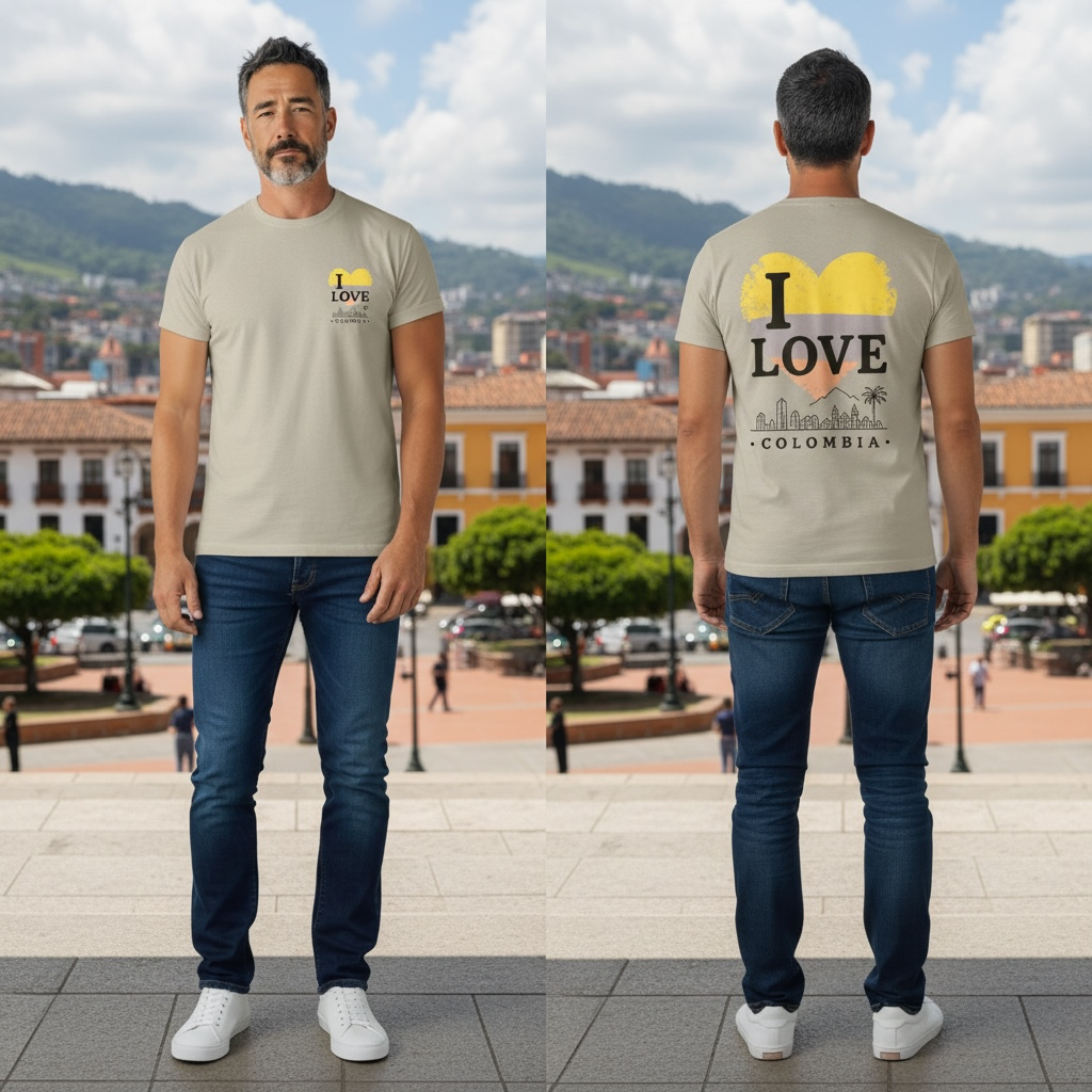 I Love Colombia — Hombre