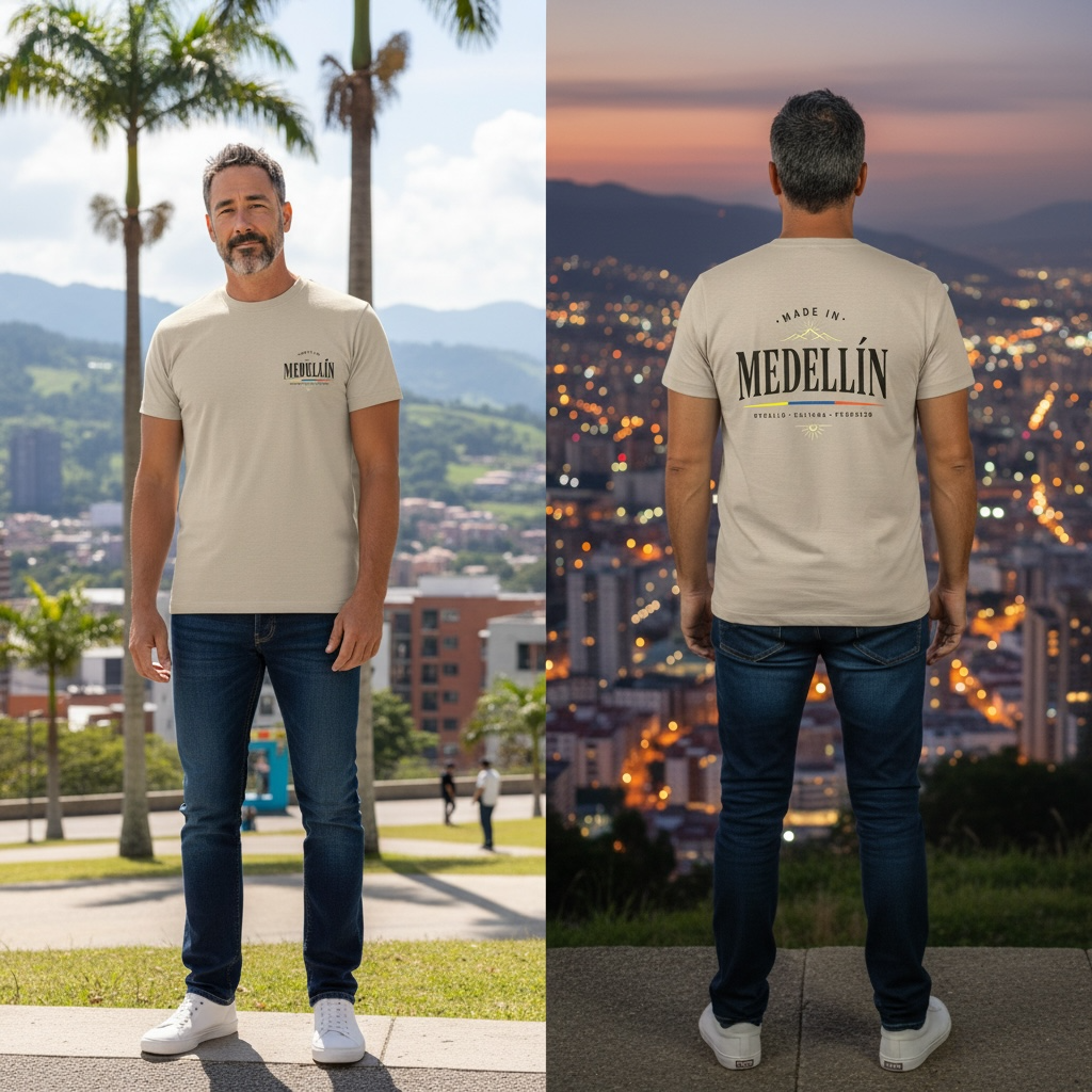 Medellín Script — Homme