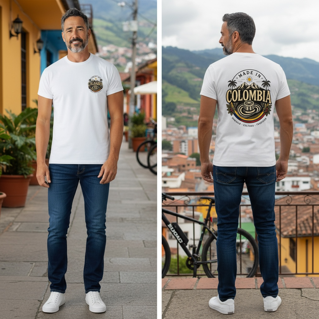 Sello Colombia — Hombre